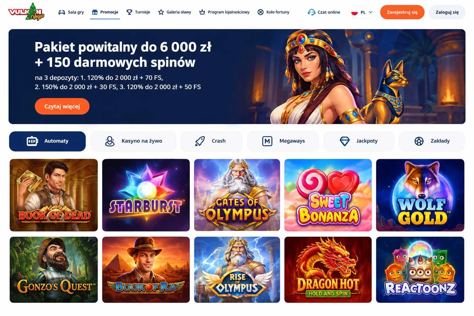Co widać w koncie po wejściu w Vulkan Vegas kasyno — Vulkan Vegas logowanie